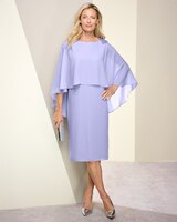 Flirty Cape Dress thumbnail number 1