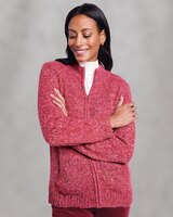 Cozy Soft Zip-Front Cardigan thumbnail number 1