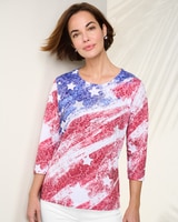 Americana Burnout Tee thumbnail number 1
