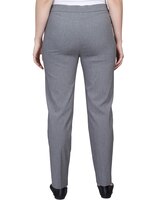 Alfred Dunner® Point Of View Shaping Flat Front Short Length Pant thumbnail number 2