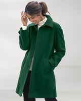 Wool Balmacaan Coat thumbnail number 1