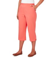 Alfred Dunner® Neptune Beach Pull-On Beach Capri thumbnail number 3
