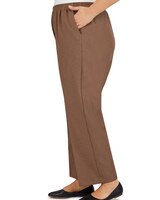 Alfred Dunner Classic Pull-On Textured Proportioned Straight Leg Pants thumbnail number 4