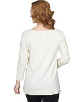 Ruby Rd® Stud Embellished Tunic Sweater thumbnail number 4