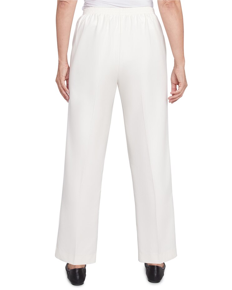 Alfred Dunner® Copenhagen Average Length Side Pocket Elastic Pant image number 2