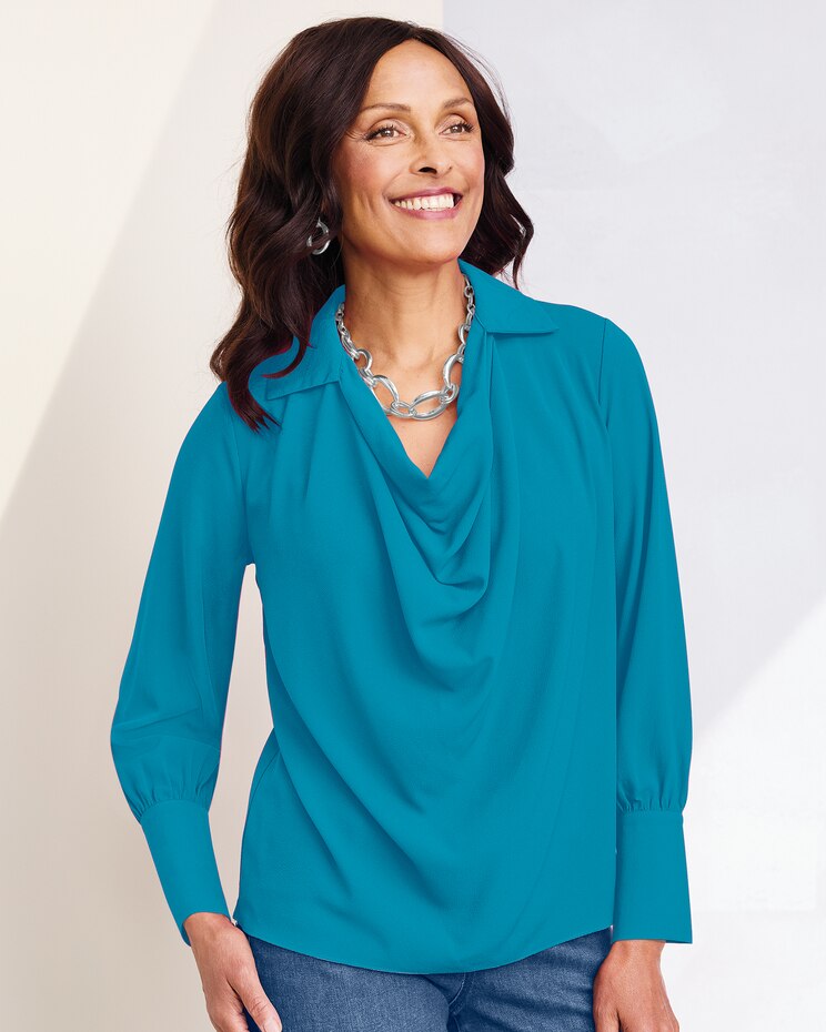 Drape Blouse image number 1