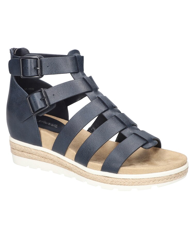 Easy Street® Simone Wedge Sandals image number 1