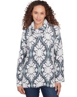Ruby Rd® Wintery Glow Knit Jewel Tile Top thumbnail number 1