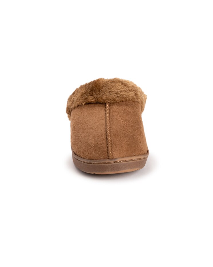 MUK LUKS® Women's Poly Suede Clog Slippers image number 5