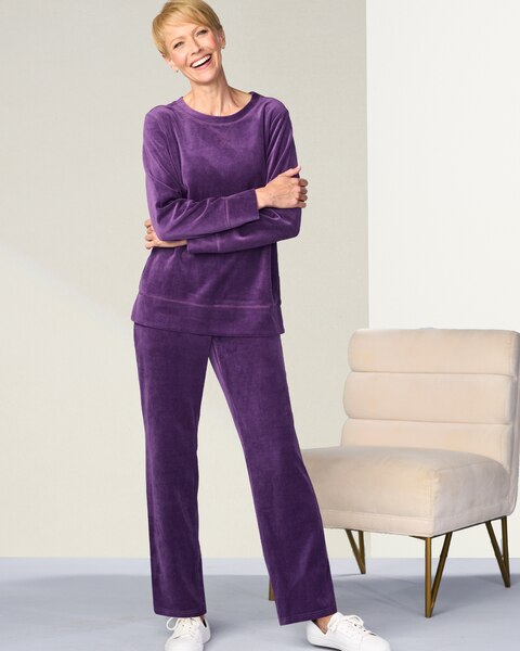 Velour Tunic & Pant Set