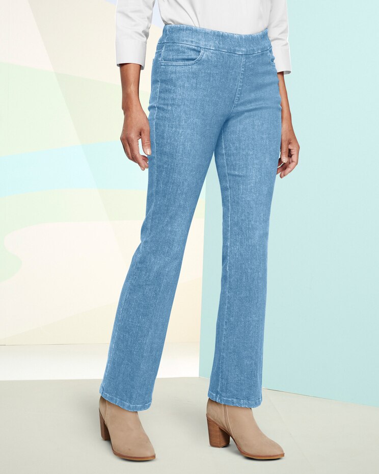 Slimtacular® Boot Cut Denim Jeans image number 1