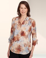 Texture Leaves Top by Alfred Dunner thumbnail number 1