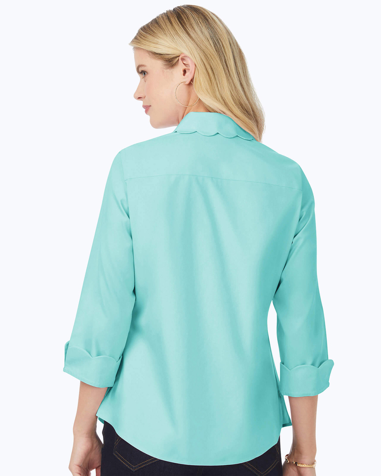 Foxcroft Gwen 3/4 Sleeve Blouse image number 2