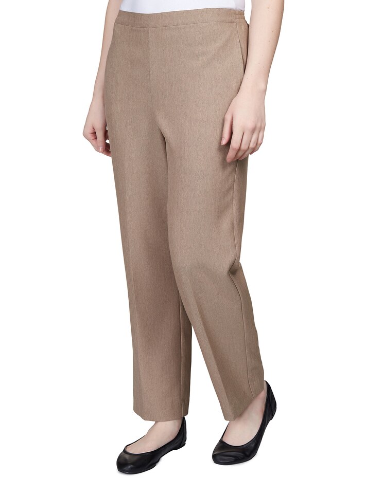 Alfred Dunner® Mulberry Street Herringbone Short Length Pant image number 3