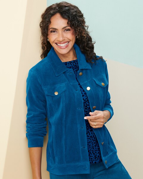 Knit Cord Jacket