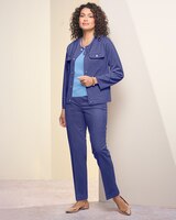 Coco Stretch Microsuede Jacket thumbnail number 2