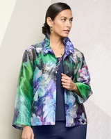 Glistening Floral Jacket thumbnail number 1
