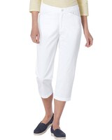 Harbor Twill Comfort-Waist Capris thumbnail number 1