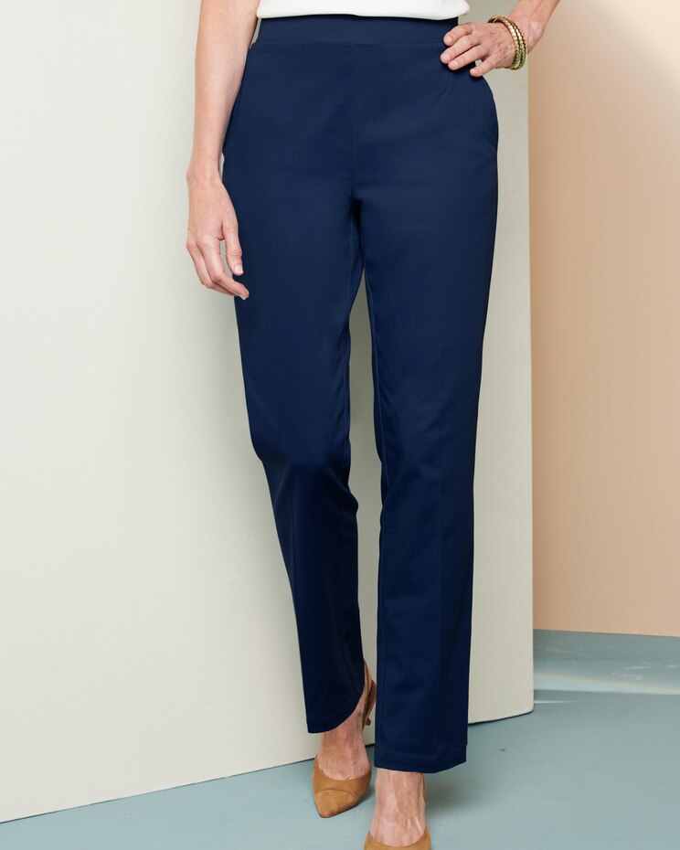 Comfort Stretch Pull-On Pants image number 1