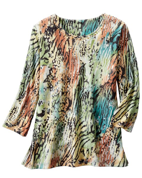 Alfred Dunner Animal Print Top