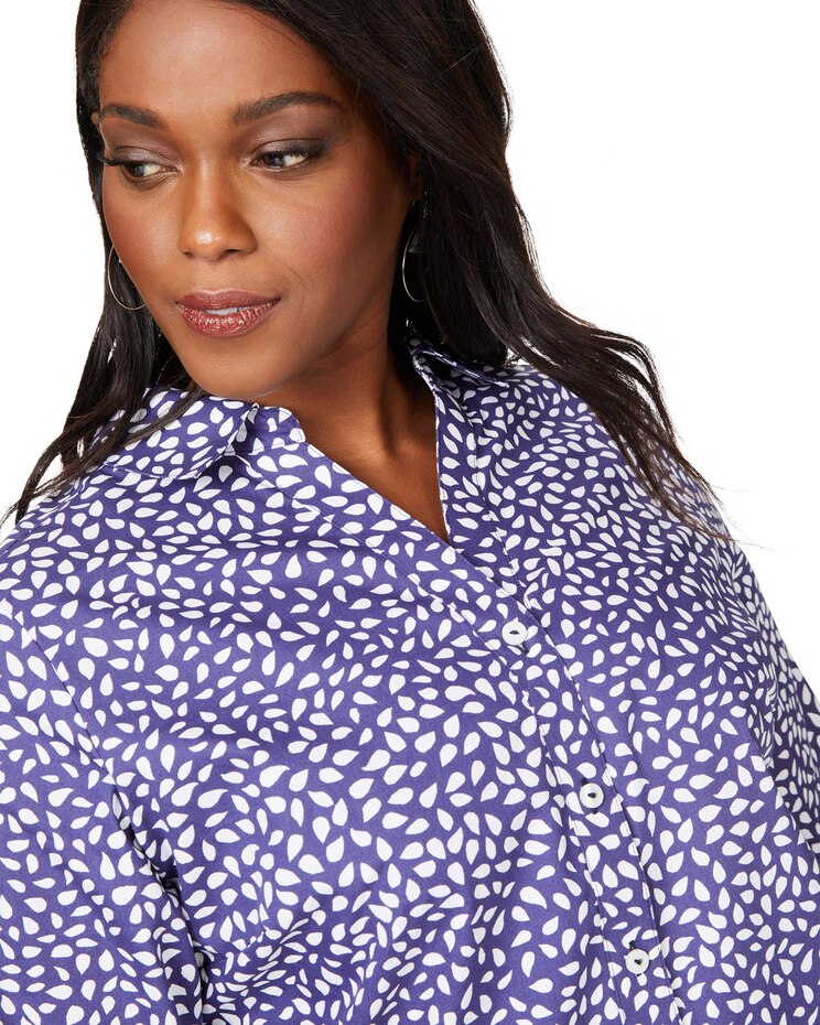 Faith Non-Iron Rainfall Tunic  image number 10