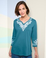 Soutache Swirl Tunic thumbnail number 1