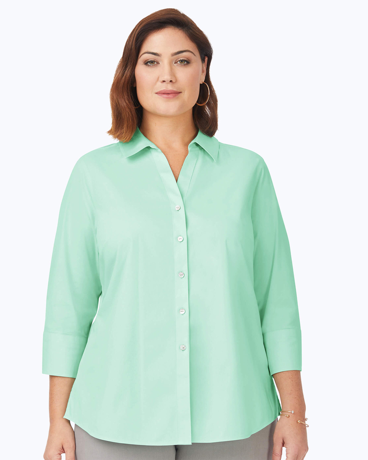 Foxcroft Mary Essential Stretch Non-Iron Shirt image number 6