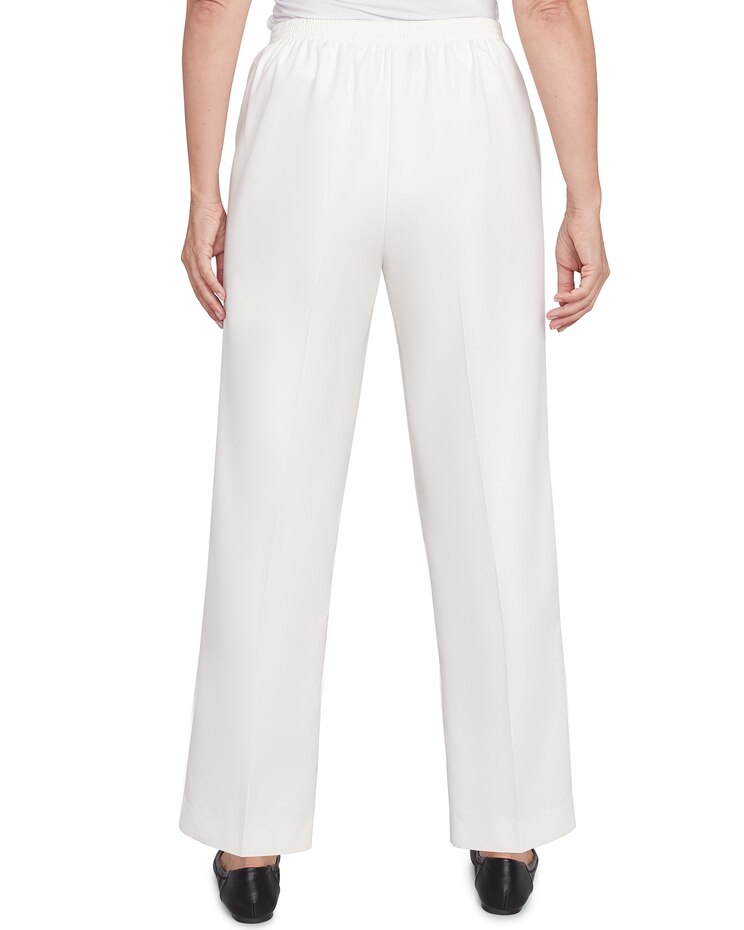 Alfred Dunner® Copenhagen Petite Side Pocket Elastic Pant image number 5