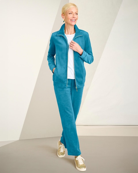 Luxe Velour Jacket Set