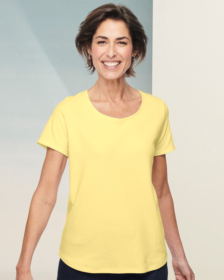 Essential Open Back Tee image number 1