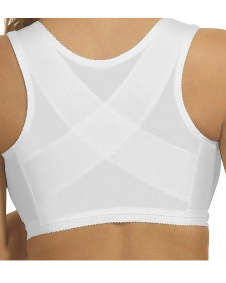 Wireless Front Closure Back Support Bandeau Bra image number 2
