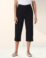 Alfred Dunner Novelty Denim Capris thumbnail number 1