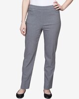 Alfred Dunner® Point Of View Shaping Flat Front Short Length Pant thumbnail number 1