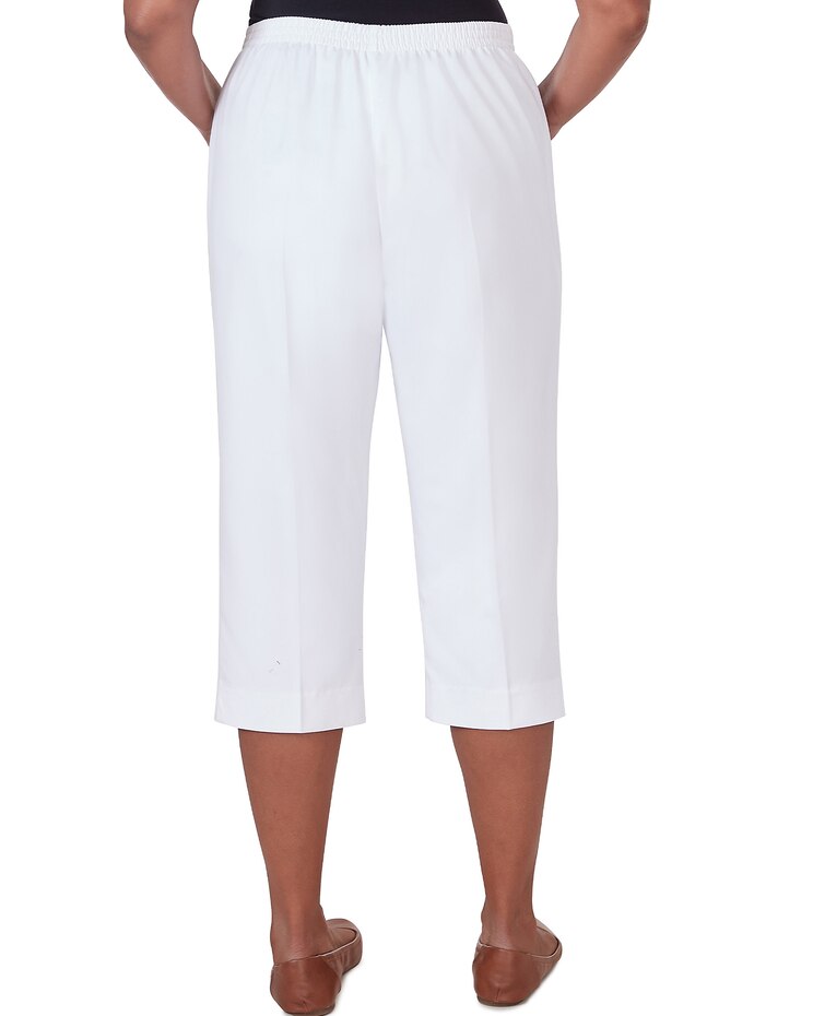 Alfred Dunner® Paradise Island Island Twill Capri image number 2