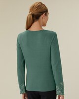 Tonal Embroidered Top thumbnail number 2