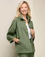Slimtacular® Ponte Swing Jacket thumbnail number 1