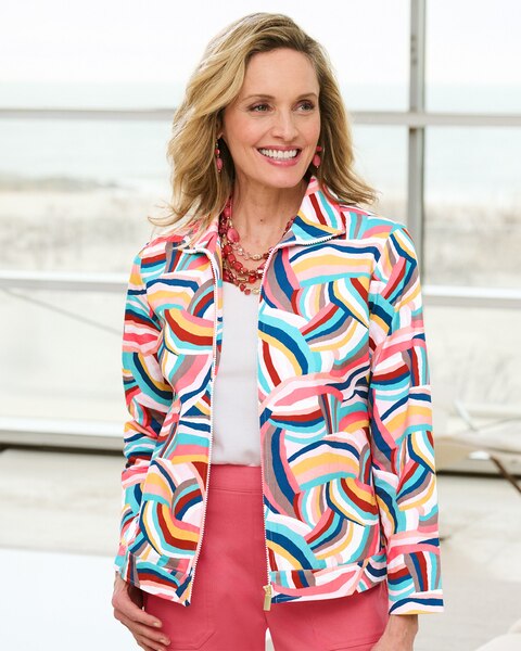 Route 66 Print Jacket