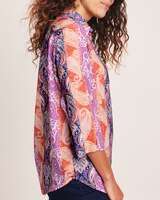 Alfred Dunner® Moody Blues Paisley Medallion Blouse thumbnail number 3