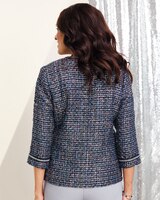 Sequin Skyline Tweed Jacket thumbnail number 2