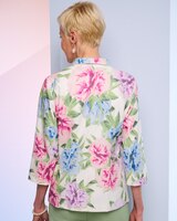 Perfect Peony Print Jacket thumbnail number 2