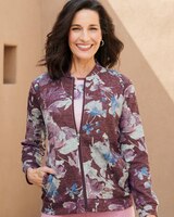 Artful Lifestyle Floral Jacket by D&D Lifestyle™ thumbnail number 1