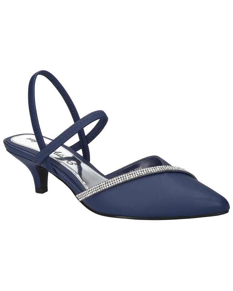 Easy Street® Unna Kitten Heel Pumps image number 1
