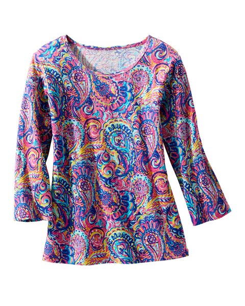 Pop Of Paisley Tee