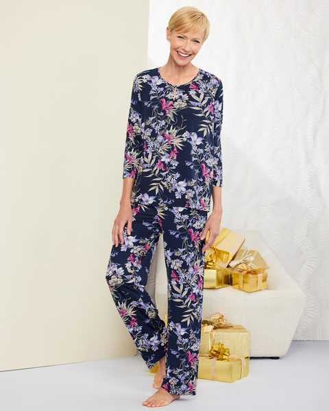Floral Bouquet Pajama Set