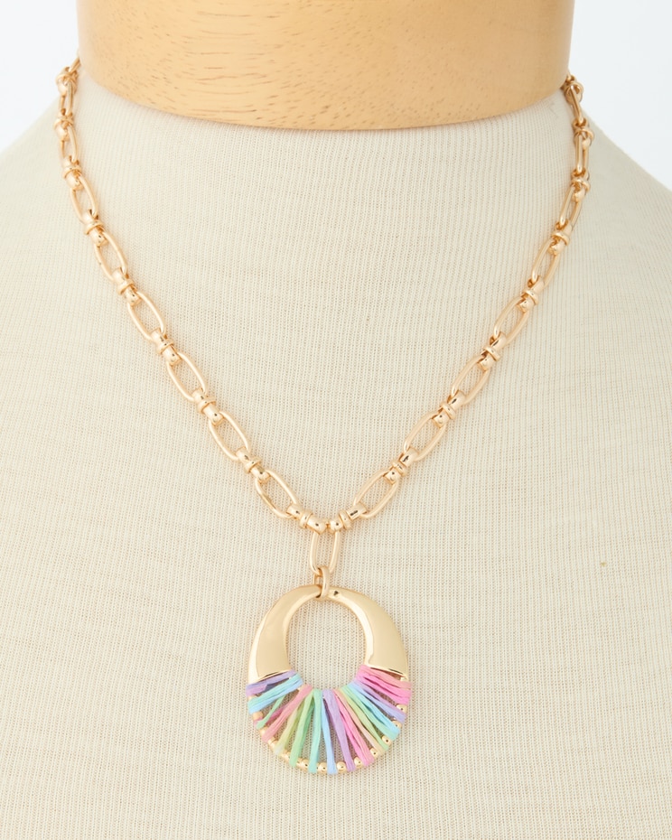 Colors of the Rainbow Necklace image number 3
