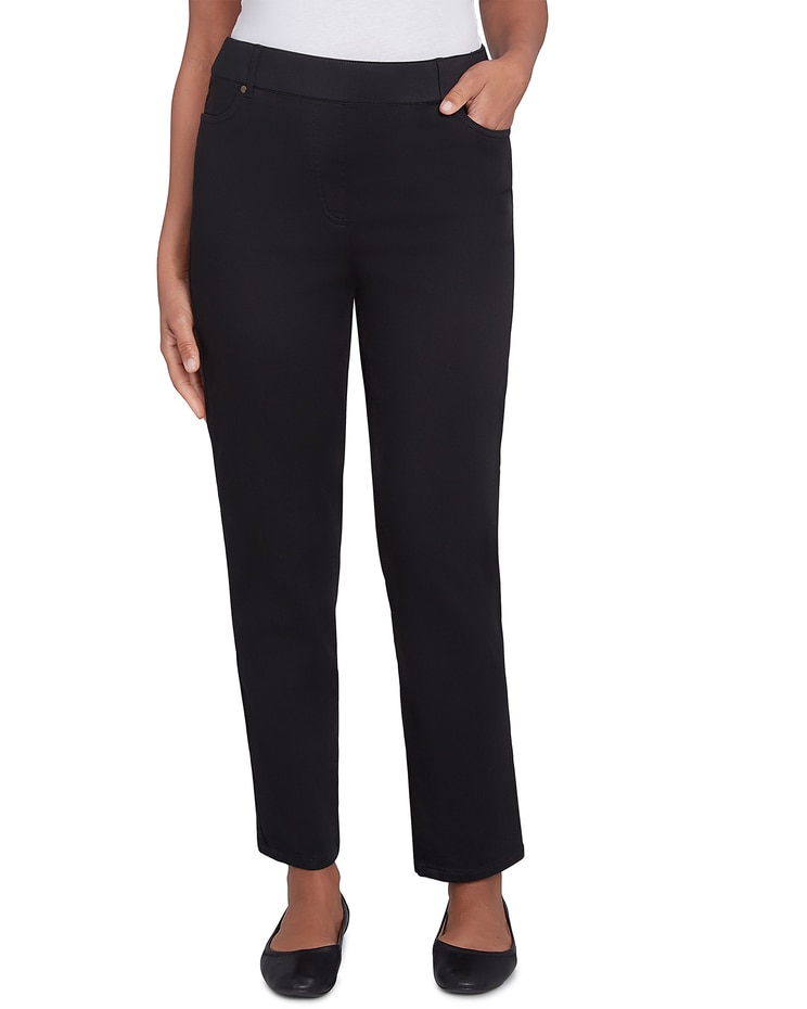 Alfred Dunner® Harvest Moon Super Stretch Short Length Pant image number 1