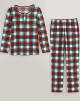 Comfy & Cozy Satin Trim Pajamas thumbnail number 1