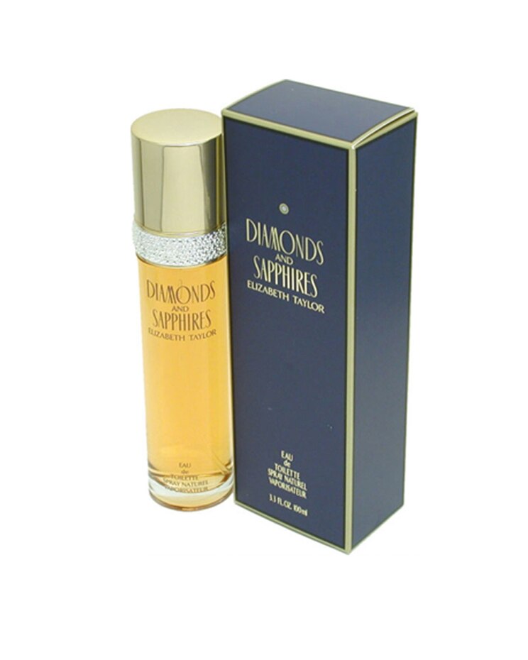 Elizabeth Taylor Diamonds & Sapphires Perfume EDT for Women - 3.3 oz image number 1