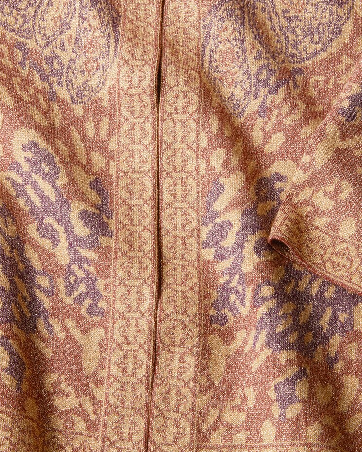 Shimmer Print Cardigan image number 3