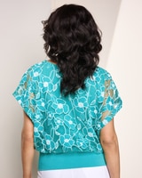 Burnout Floral Top thumbnail number 2